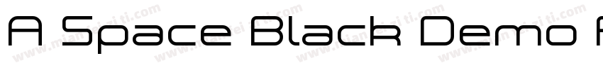 A Space Black Demo Regular字体转换